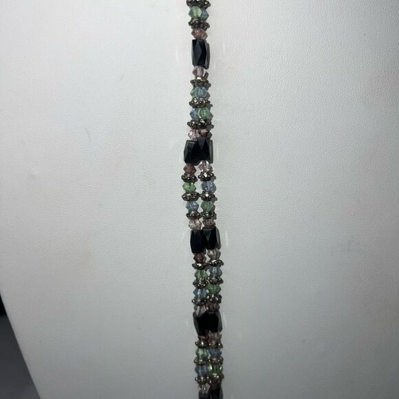 Magnetic Hematite and Faceted Bead 36” Strand Used in Various Configurations - Picture 2 of 9